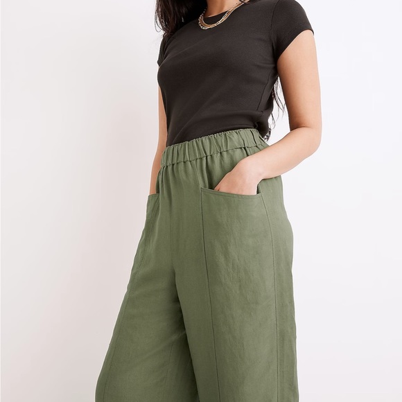 SOLD❌❌❌Madewell Wide Leg Pull On High Rise Pant - Picture 2 of 11